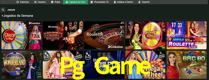Pg Game bet